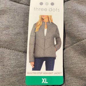 3 DOTS - SUPER SOFT FLEECE JACKET